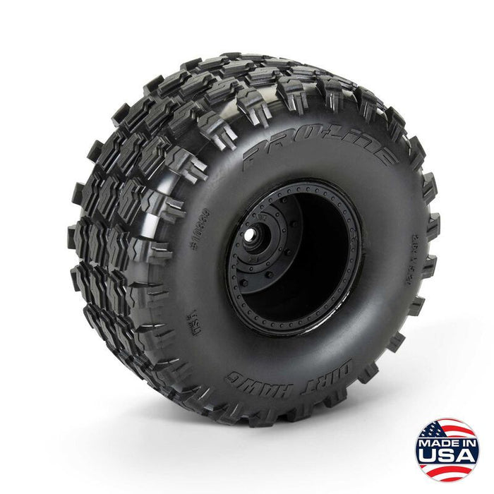 PRO1033910 Pro-Line Dirt Hawg 2.0 F/R 2.6" MT Tires on Arrma Wheel (2)