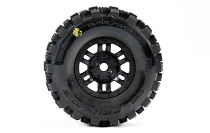 PRO1034010 Pro-Line Badlands MX F/R 12mm Black Split6 for Mojave Grom (4)