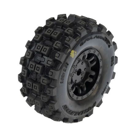 PRO1034010 Pro-Line Badlands MX F/R 12mm Black Split6 for Mojave Grom (4)