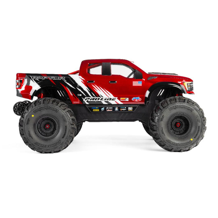 PRO1034110 Pro-Line Dreadnaught 2.2" F/R Tire MTD QUAKE 4S Wheel: QUAKE 4S