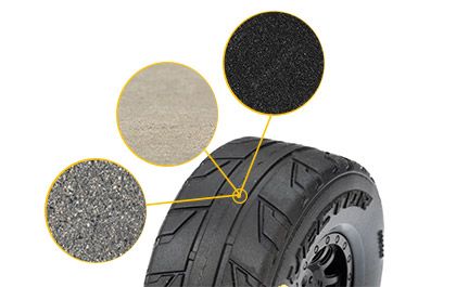 PRO1034310 Pro-Line Vector F/R Tires 12mm Black Split6 for Mojave Grom (4)