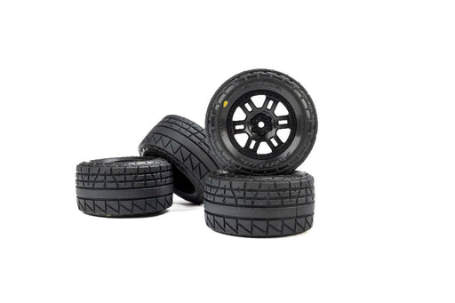 PRO1034510 Pro-Line 2" Menace Tires on Split Six Wheel (Black) 3.34"OD (2)