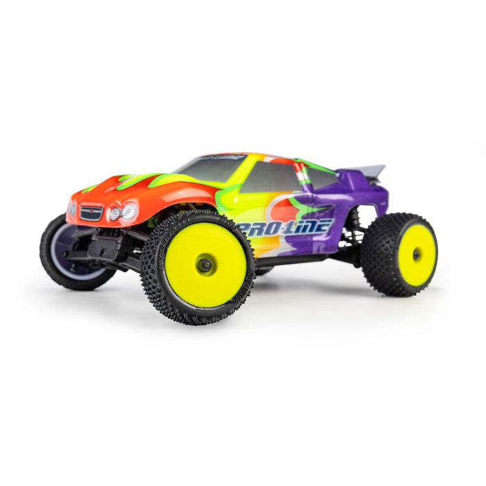 PRO1035612 Pro-Line Prism F/R Tires Mounted 7mm: Losi Micro-T (4) - Yellow