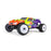PRO1035613 Pro-Line Prism F/R Tires Mounted 7mm: Losi Micro-T (4) - White