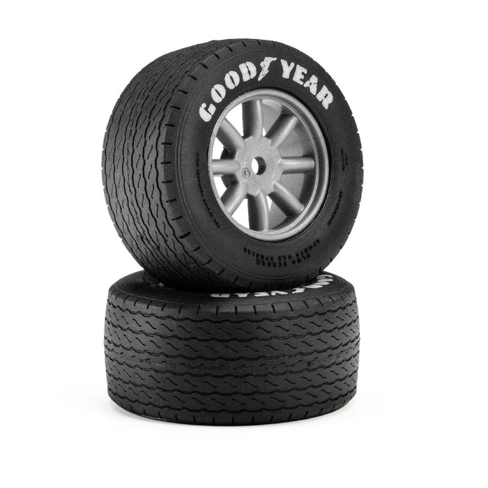 PRO1036310 Pro-Line Blue Streak VTA Front Tires MTD 8mm Wheels (2) - Grey