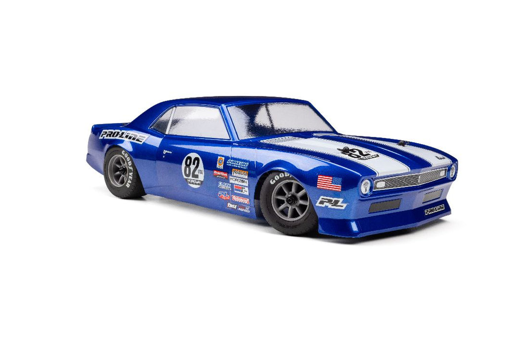 PRO1036410 Pro-Line Blue Streak VTA Rear Tires MTD 8mm Wheels (2) - Grey