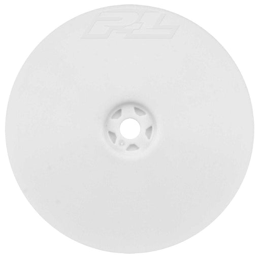 PRO276704 1/10 Velocity 4WD Front 2.2" 12mm Buggy Whls (2) Wht: XB4 and 22X-4