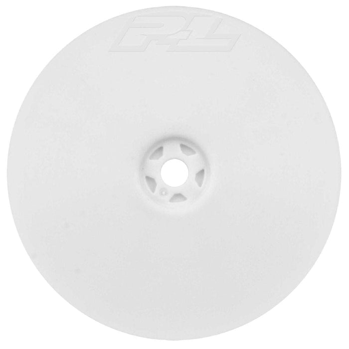PRO276704 1/10 Velocity 4WD Front 2.2" 12mm Buggy Whls (2) Wht: XB4 and 22X-4