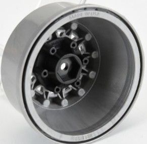 PRO281106 Pro-Line Raid Bead-Loc 2.2"/3.0" 12 & 14mm Wheels - Black/Gray