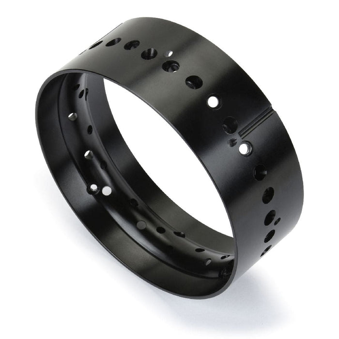 PRO284806 1/4 Pro-Spec Aluminum Rear Rim Black: Promoto-SM