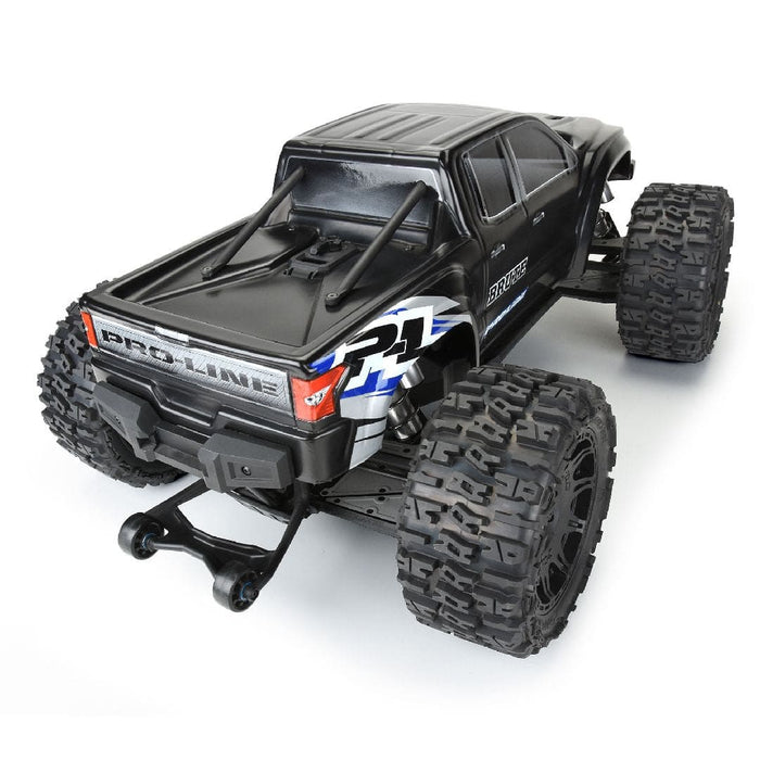 PRO351318 1/5 Pre-Cut Brute Bash Armor Black Body: X-MAXX