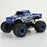PRO365813 Proline Pre-Cut/Tough-Color Brunt Blue Body for Losi Mini LMT