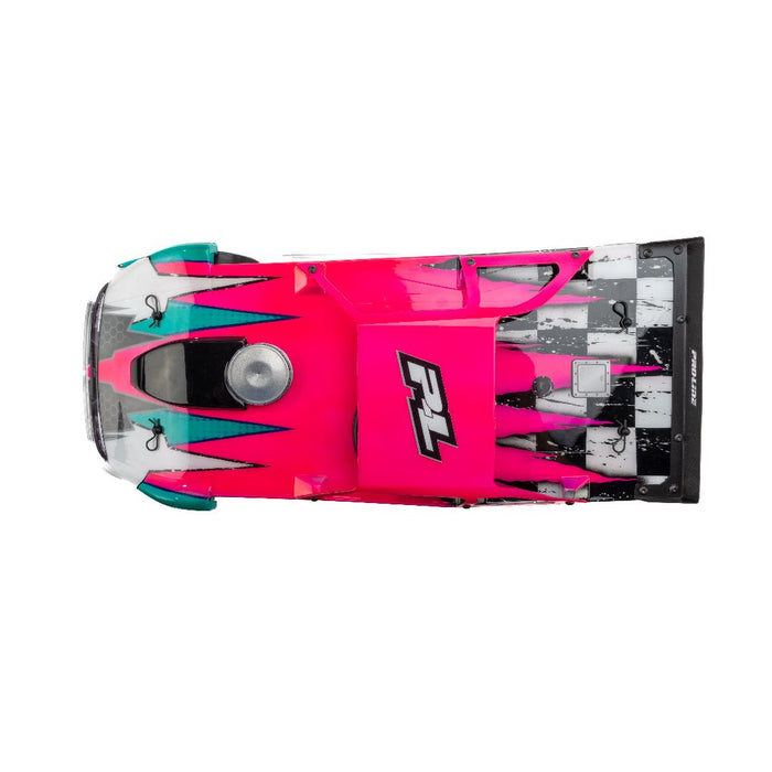 PRO373717 Pro-Line Pre-Cut Tombstone Dirt Late Model Clear Body: Losi ALM