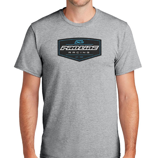 PRO986001 Pro-Line Crest Gray T-Shirt - Small