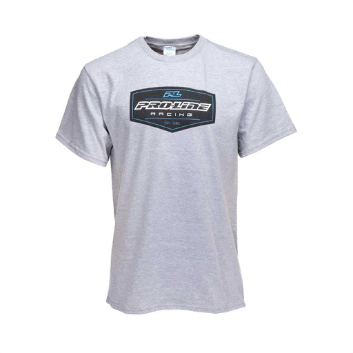 PRO986003 Pro-Line Crest Gray T-Shirt - Large