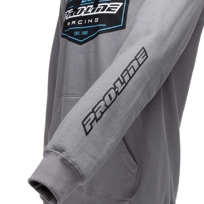 PRO986405 Pro-Line Crest Grey Hoodie - XXL