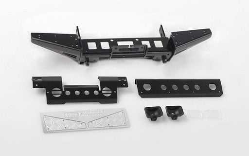 RC4VVV-C0284 RC4WD Metal Front Bumper w/Lights for Gelande II