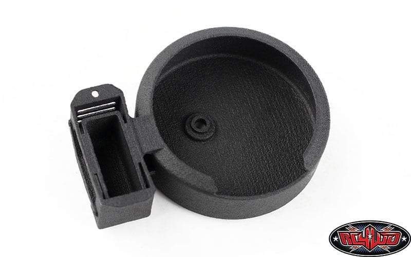 RC4VVV-C1367 RC4WD Spare Tire Holder w/ Fuel Tank for Axial SCX24 2021 Bronco