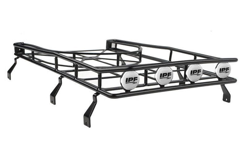 RC4VVV-C5010 RC4WD Roof Rack w/Tire Mount and IPF Lights for Gelande II