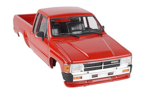 RC4Z-B0020 RC4WD 1987 Toyota XtraCab Hard Body Complete Set - Red