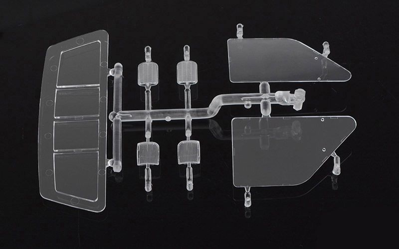 RC4Z-B0090 RC4WD 1985 Toyota Pickup Clear Parts (B)