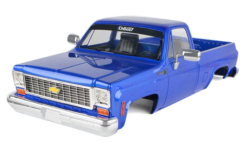 RC4Z-B0274 RC4WD Chevrolet K10 Scottsdale Hard Body Complete Set (Blue)
