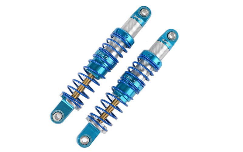 RC4Z-D0064 RC4WD King Off-Road Racing Shocks 80mm (Silver/Blue)