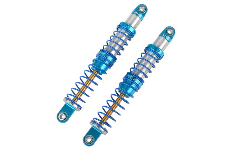 RC4Z-D0068 RC4WD King Off-Road Racing Shocks 100mm (Silver/Blue)