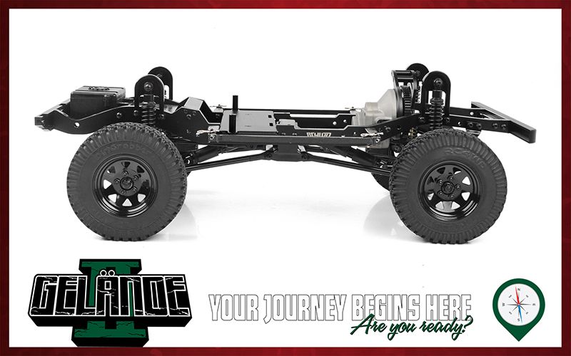 RC4Z-K0073 RC4WD Gelande II Kit 2015 Land Rover Defender D90 Hard Body Set