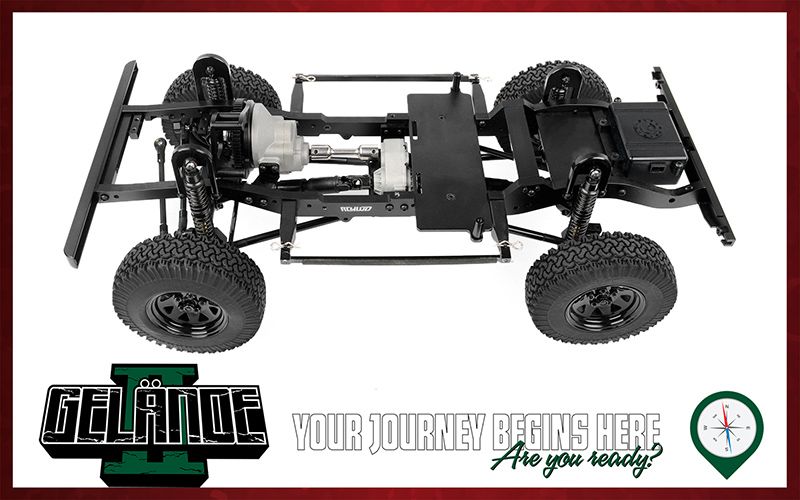 RC4Z-K0073 RC4WD Gelande II Kit 2015 Land Rover Defender D90 Hard Body Set