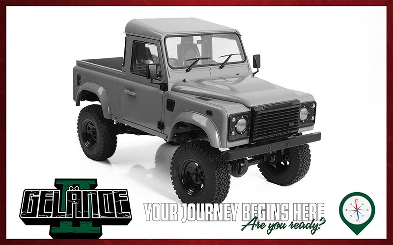 RC4Z-K0073 RC4WD Gelande II Kit 2015 Land Rover Defender D90 Hard Body Set