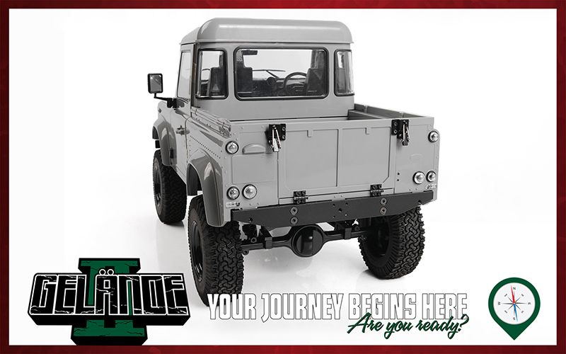 RC4Z-K0073 RC4WD Gelande II Kit 2015 Land Rover Defender D90 Hard Body Set