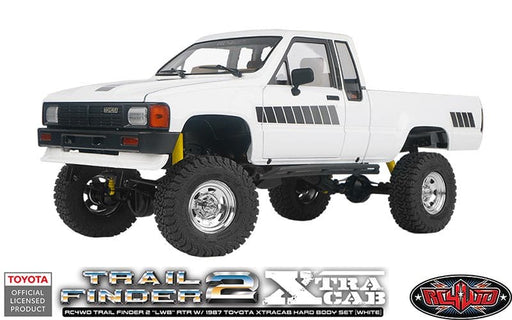 RC4Z-RTR0064 RC4WD Trail Finder 2 RTR LWB w/1987 Toyota Xtracab (White)