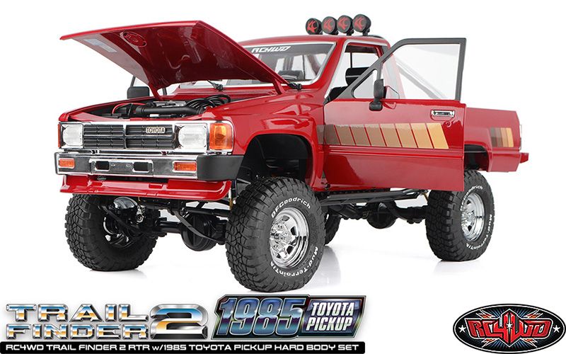 RC4Z-RTR0072 RC4WD 1/10 Trail Finder 2 RTR w/1985 Toyota Pickup - Red