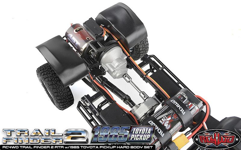 RC4Z-RTR0072 RC4WD 1/10 Trail Finder 2 RTR w/1985 Toyota Pickup - Red