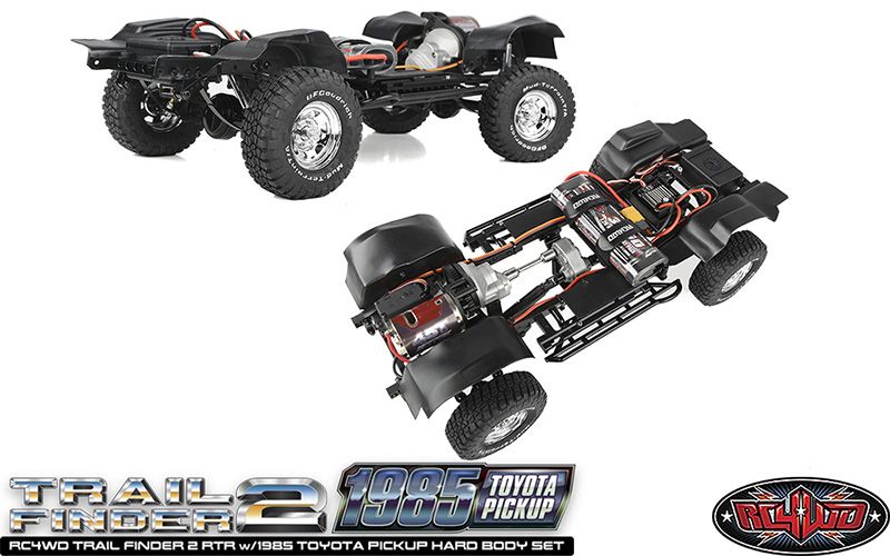 RC4Z-RTR0072 RC4WD 1/10 Trail Finder 2 RTR w/1985 Toyota Pickup - Red