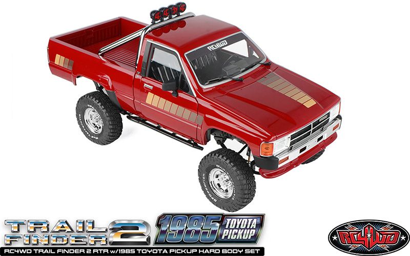RC4Z-RTR0072 RC4WD 1/10 Trail Finder 2 RTR w/1985 Toyota Pickup - Red