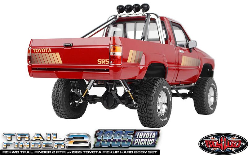 RC4Z-RTR0072 RC4WD 1/10 Trail Finder 2 RTR w/1985 Toyota Pickup - Red