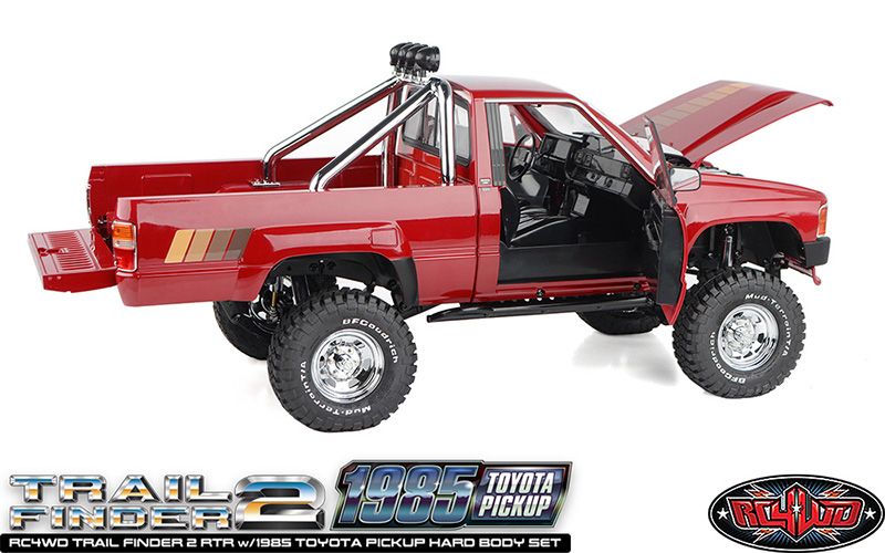 RC4Z-RTR0072 RC4WD 1/10 Trail Finder 2 RTR w/1985 Toyota Pickup - Red