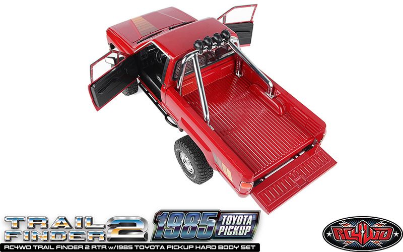 RC4Z-RTR0072 RC4WD 1/10 Trail Finder 2 RTR w/1985 Toyota Pickup - Red