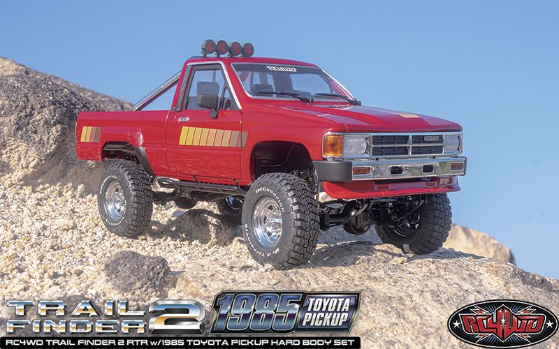 RC4Z-RTR0072 RC4WD 1/10 Trail Finder 2 RTR w/1985 Toyota Pickup - Red