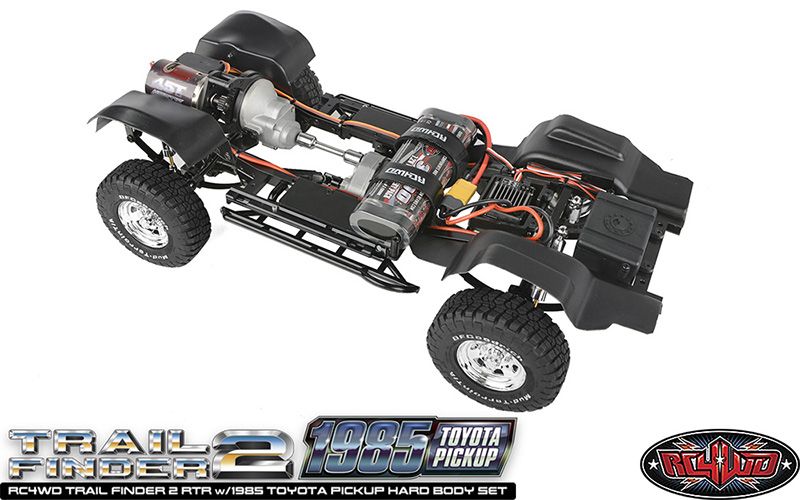 RC4Z-RTR0072 RC4WD 1/10 Trail Finder 2 RTR w/1985 Toyota Pickup - Red