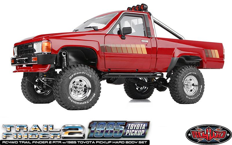 RC4Z-RTR0072 RC4WD 1/10 Trail Finder 2 RTR w/1985 Toyota Pickup - Red