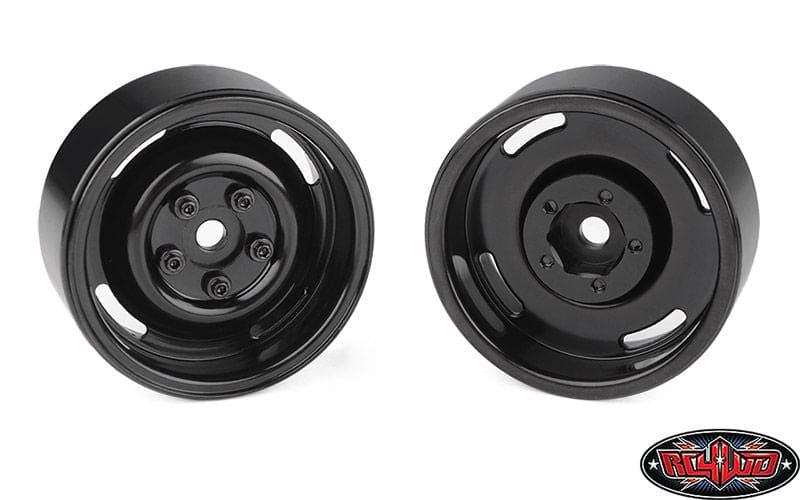 RC4Z-W0136 RC4WD 1.9" Landies Vintage Steel Beadlock Wheels (Black) (4)