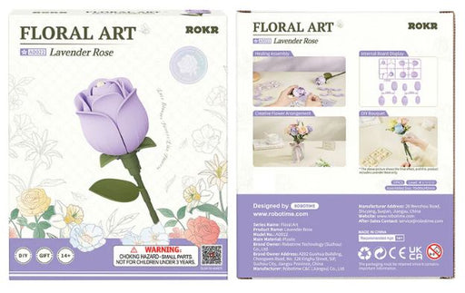 ROEAD022 3D Puzzle Lavender Rose
