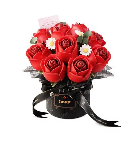 ROEAF02J ROKR Red Rose Bouquet 3D Puzzle