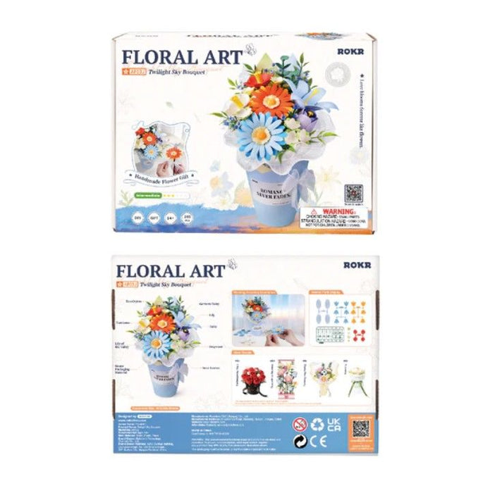 ROEAF03J ROKR DIY Twilight Sky Bouquet 3D Puzzle