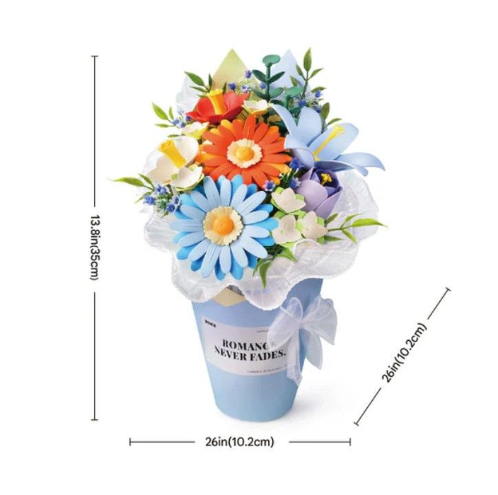 ROEAF03J ROKR DIY Twilight Sky Bouquet 3D Puzzle