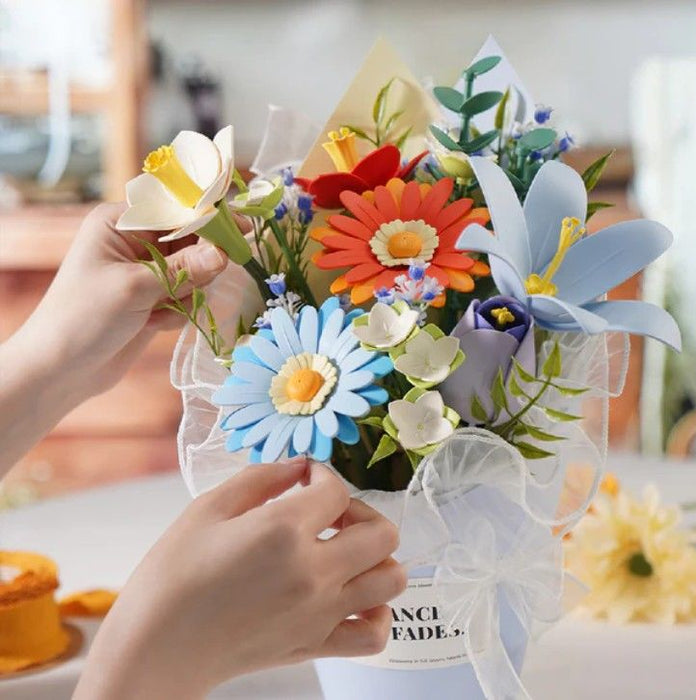 ROEAF03J ROKR DIY Twilight Sky Bouquet 3D Puzzle