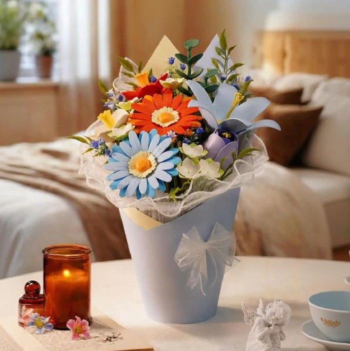ROEAF03J ROKR DIY Twilight Sky Bouquet 3D Puzzle
